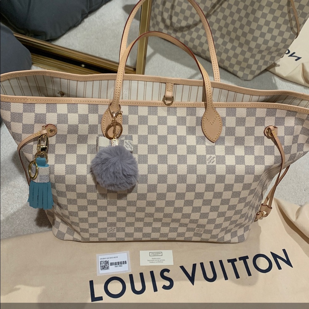Louis Vuitton Neverfull Azur